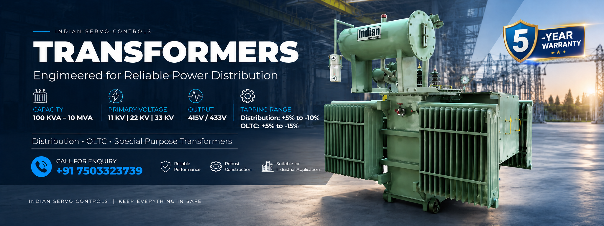 Best servo stabilizer manufacturers in india Indian Servo Controls Transformer