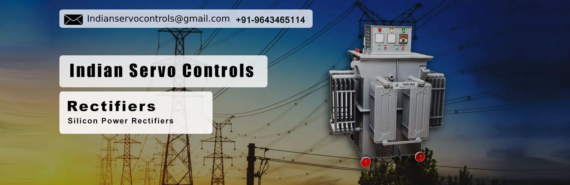 indian servo controls:- rectifier manufacturers in faridabad