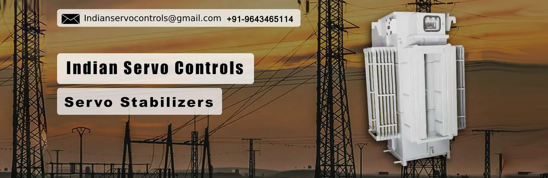 indian servo controls:- Servo Stabilizer manufacturers in delhi ncr