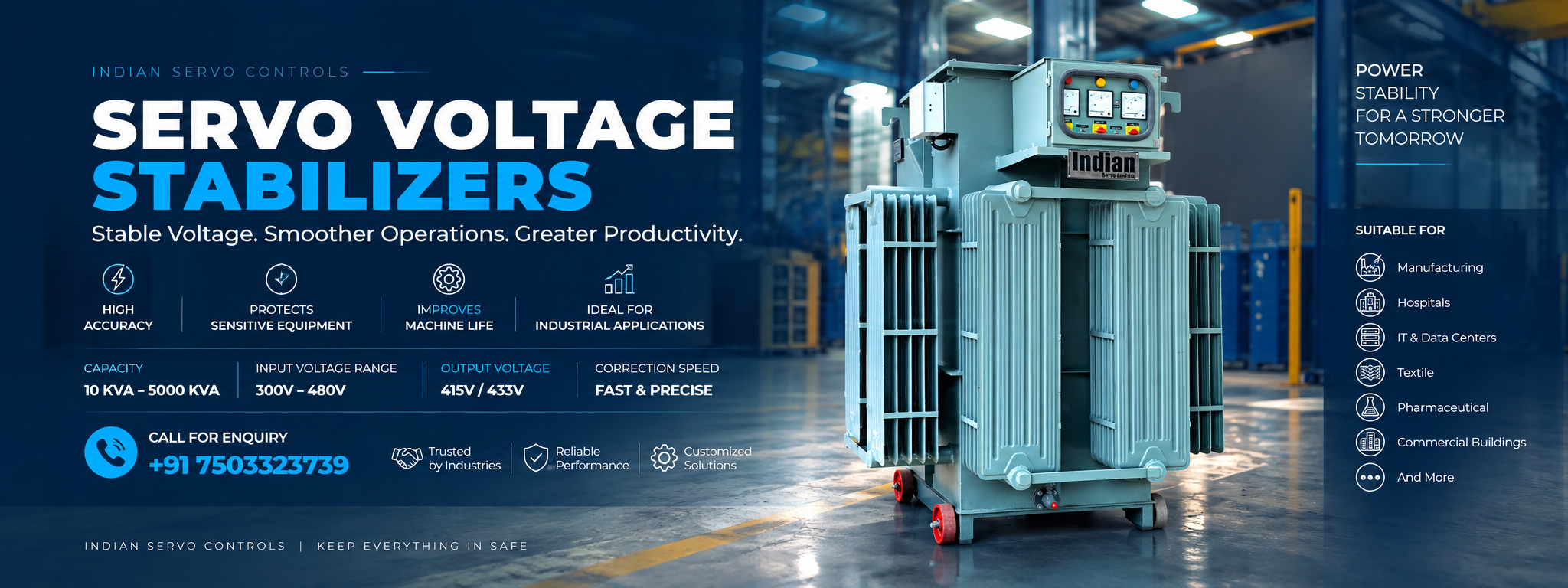 Best servo stabilizer manufacturers in india ChatGPT Image Sep 18, 2026, 10_31_07 AM