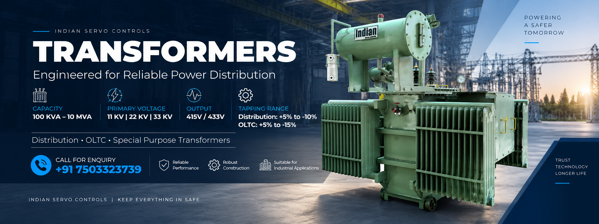 Best servo stabilizer manufacturers in india Indian Servo Controls Transformer